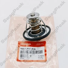 OEM Engine Coolant Thermostat Assembly #19301-P8E-A10 For 91-17 Honda Acura