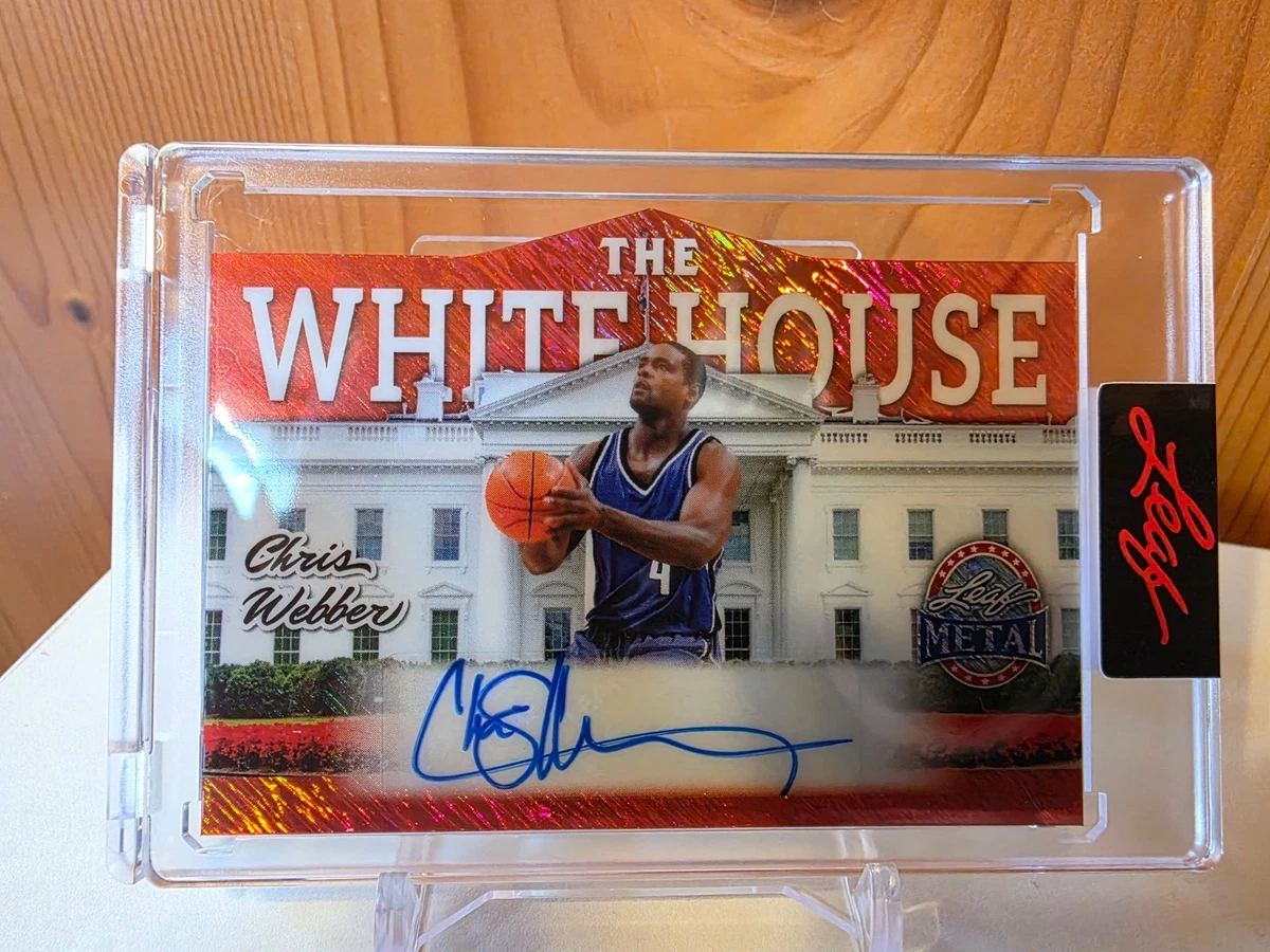 Chris Webber Basketball Autographed Sports Trading Cards 