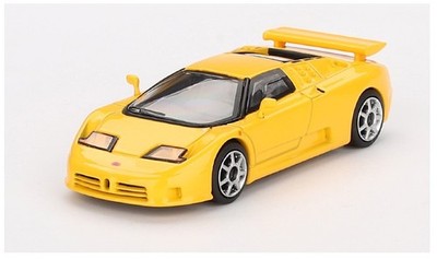 Mini GT Bugatti EB110 Super Sport Giallo Buga 1:64 00866-L