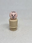 Vintage Fisher Price little people tan man/dad stamped hair