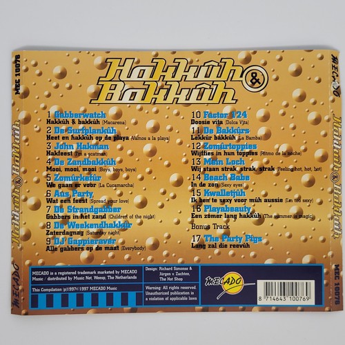 Hakkûh & Bakkûh - CD - Dutch Gabber - Picture 4 of 5