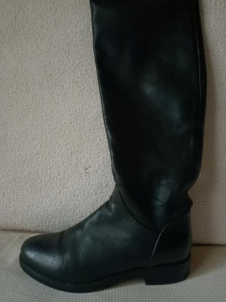 Women Loriblu Over-the-knee Boots Black Leather