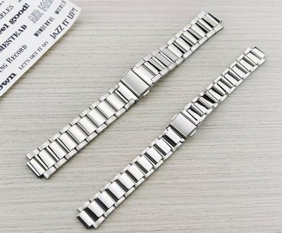 Solid 316L Stainless Steel Watch Band Bracelet For Cartier Ballon Bleu