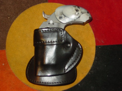 #ad #ad Bond Arms Snake Slayer paddle black leather left hand holster made in USA $77.98