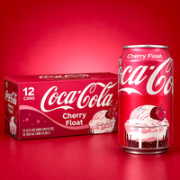 (0,40 Eur/100Ml) Coca Cola Cherry Float USA Import 12X0,355Ml (Inkl. Pfand)