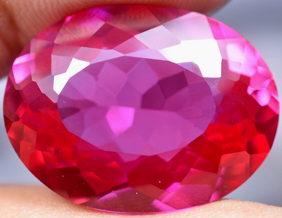 Extremely Rare & Natural 36.90 Ct SUNRISE RUBY GGL Certified