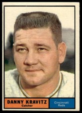 1961 Topps #166 Danny Kravitz