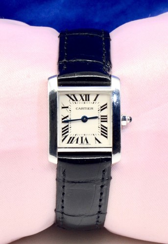 Ladies' CARTIER Tank Francaise 18K White Gold watch Ref. 2403