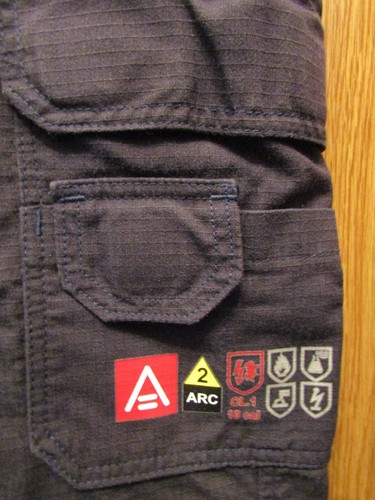 PANTALONES PARA HOMBRE STRATA SFX276 ARC GLOBAL PIERNA REFLECTANTE AZUL MARINO 32X33 - Imagen 4 de 6