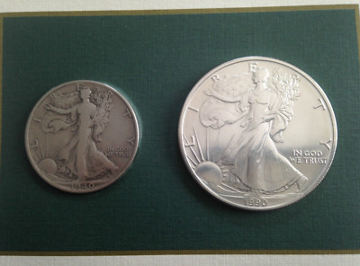 1940-1990 Walking Liberty Half Dollar American Silver Eagle
