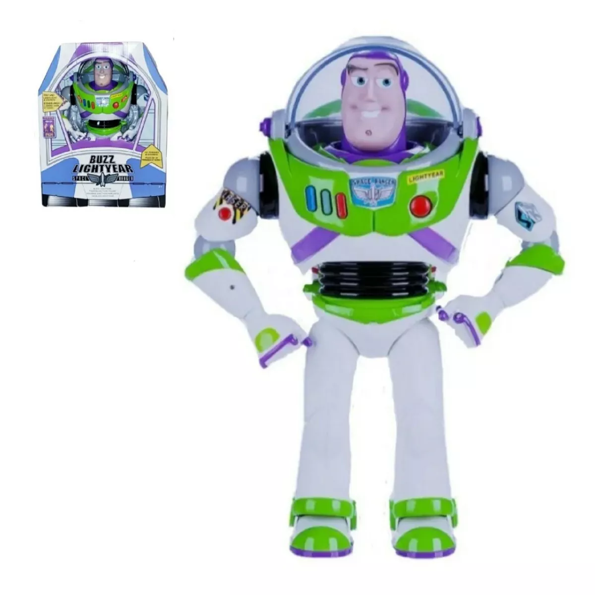 Disney Toy Story 4 Buzz Lightyear Talking Action Figure Disney Store 12”  New