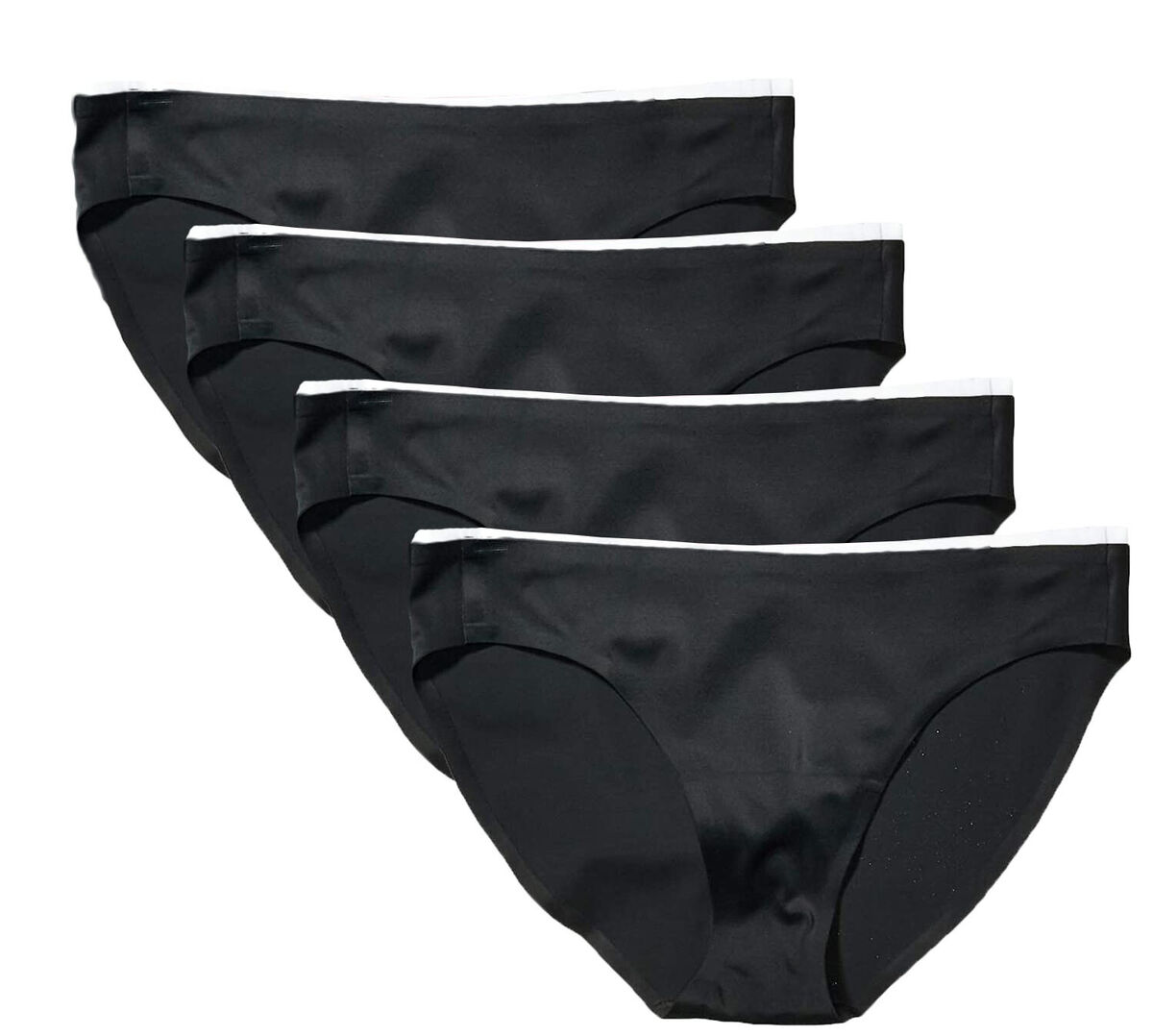 6-Pack Cotton Bikini Panty - Black