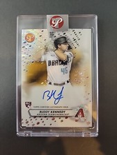 2023 Topps Pristine - Encased Gold Refractor Auto 43/50 Buddy Kennedy -29