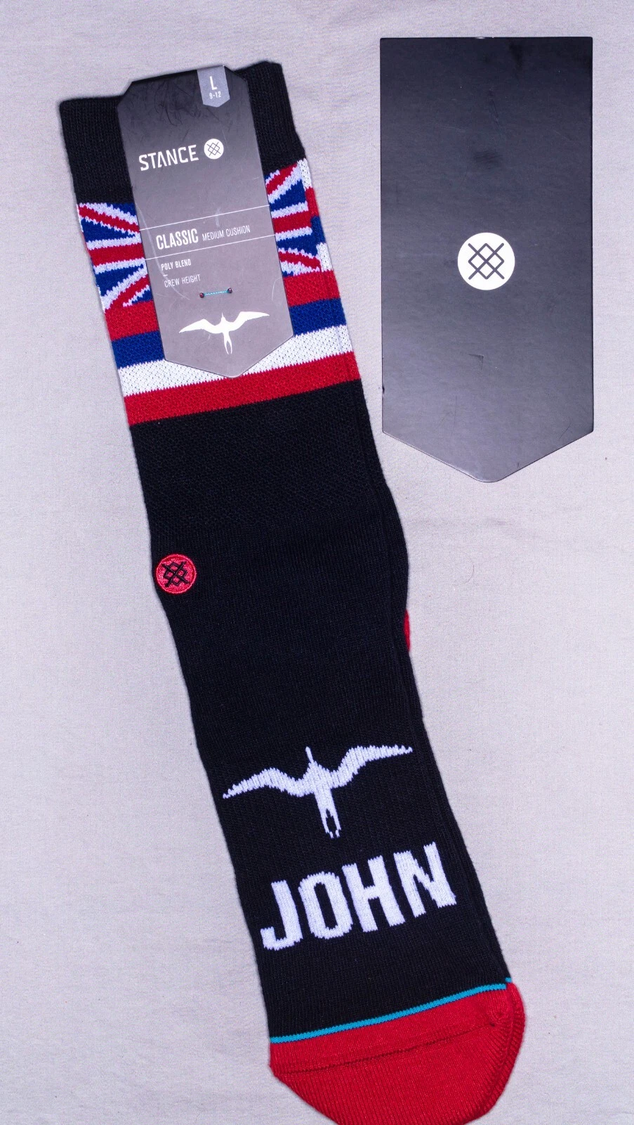 Stance x John John Florence Socks 'World Champ' | L | Crew | NWT | 2018