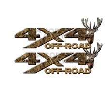 4x4 Off Road Max Camo Decal Graphic Camo Truck Stickers X2 Mka4orft Buck Head