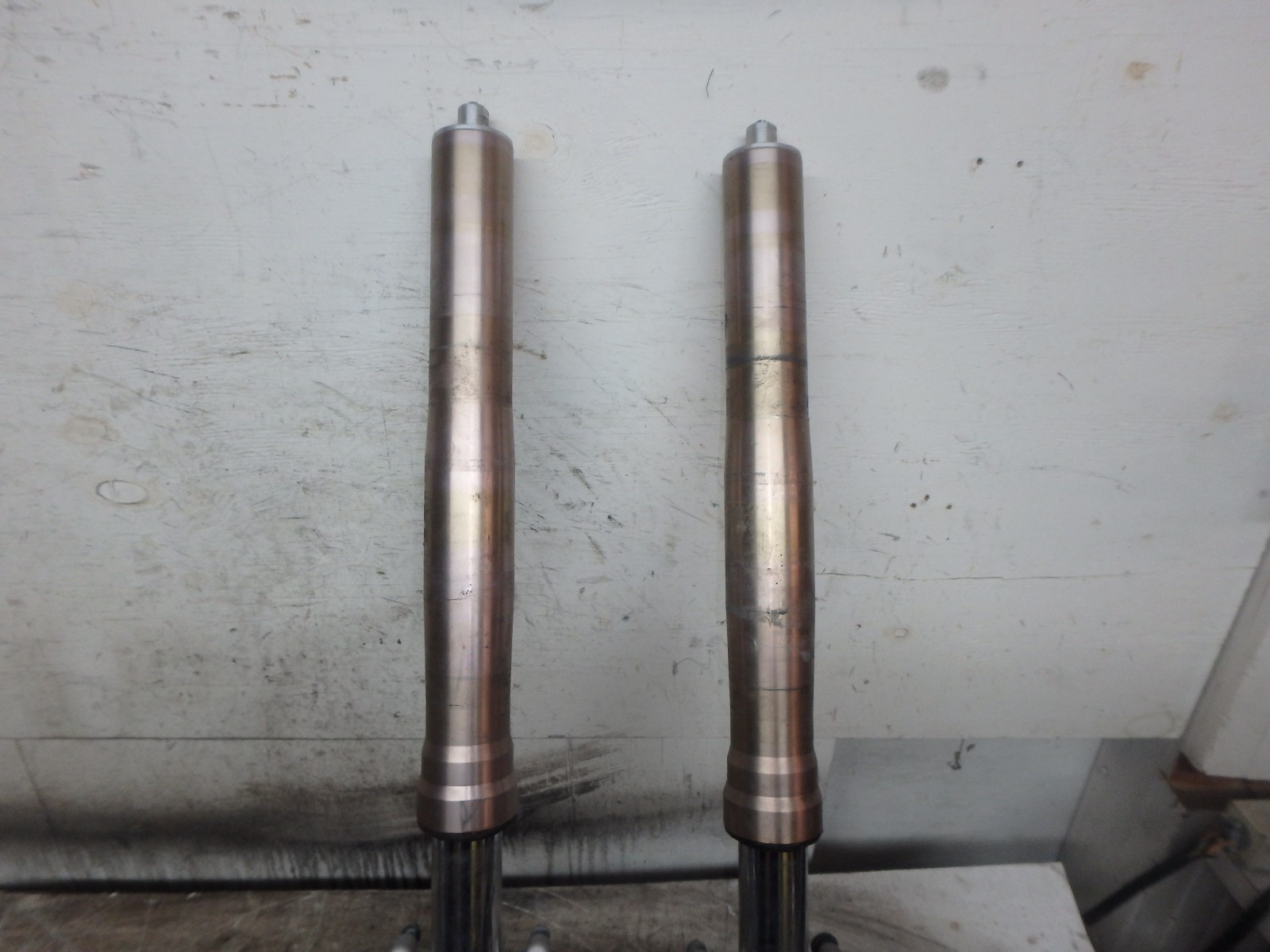 1996 1997 KAWASAKI ZX7R ZX-7R P Model Left & Right Fork Forks | eBay