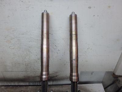 けー 1996 1997 KAWASAKI ZX7R ZX-7R P Model Left & Right Fork