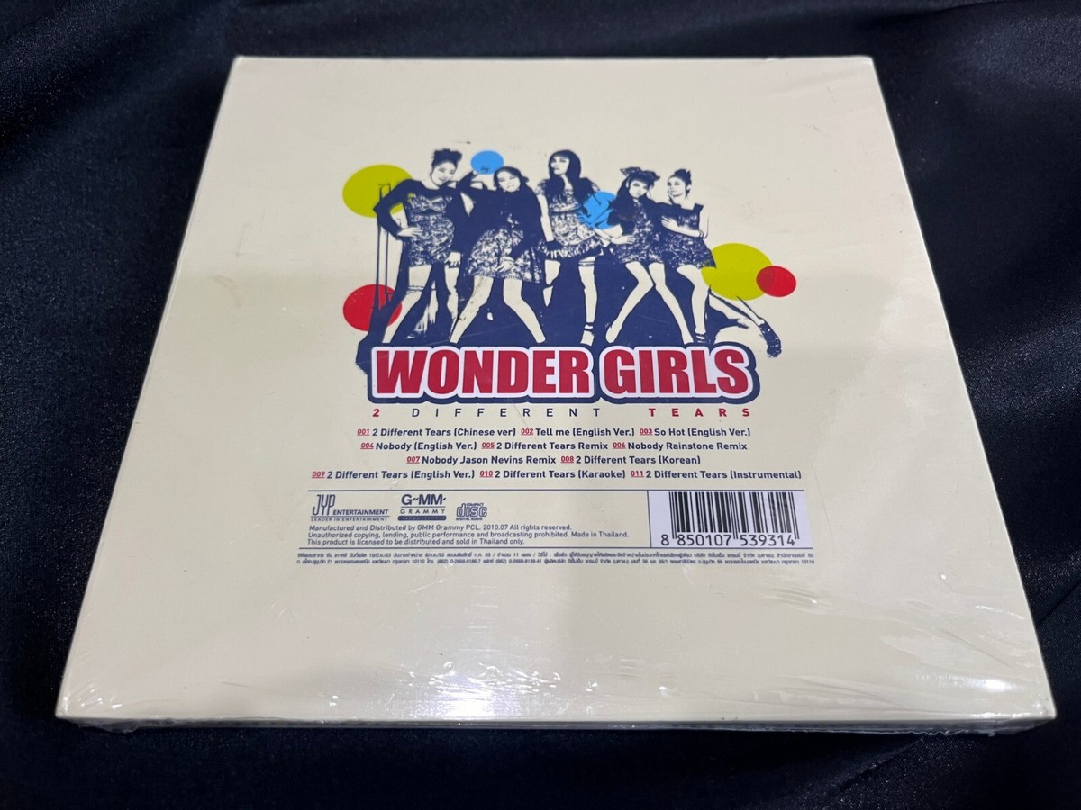 Wonder Girls 2 Different Tears EP CD (GMM Thailand 2010) Korean