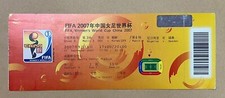 Carli Lloyd WC Debut 2007 FIFA China Women's World Cup Soccer Full Ticket USA