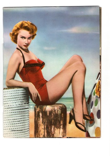 ABC Film Review Magazine Aug t 1956 complete Anne Francis Diana Dors Mario Lanza - Picture 2 of 5