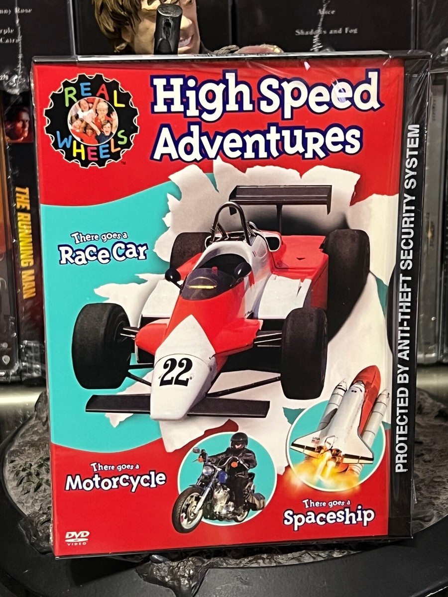 Real Wheels - High Speed Adventures (DVD) Race Car, Motorcycle