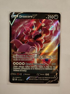 Pokemon Karte - Drascore V 118/196 - Verlorener Ursprung EB11