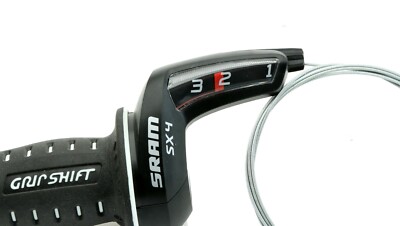 SRAM X4 Twist Shifter Front/Left SX4 Gripshift 3s Grip Shift w