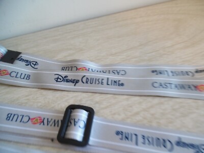 lot 3 disney cruise line lanyards castaway club silver