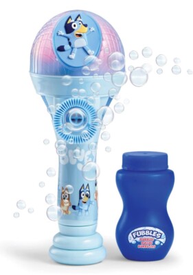BLUEY Dance Mode Bubble Machine and Toy Microphone | Bluey Toy for Baby [D1]