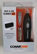Conair Man Nose  Ear Trimmer 4 Piece Kit Brand New