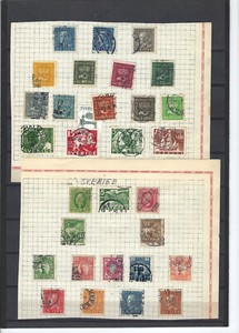 SWEDEN-SELECTION-MIXED PERIODS-DIVERSE LOT -M-U-F-VF-NOT CHECKED-#SW1