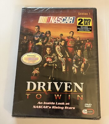 Nascar: Driven to Win - Season 1 (DVD, 2006, 2-Disc Set) Movie Is New And Sealed