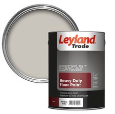 5lt Leyland Trade Heavy Duty Concrete Floor Paint Tile Red , Grey, Dark Green