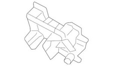Genuine Ford Taurus 2010-2012 Steering Column Tube Shroud Assembly Ag1z-3f791-a