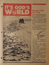 Gods World Magazine 1986 October Red Tide Corpus Christi Texas
