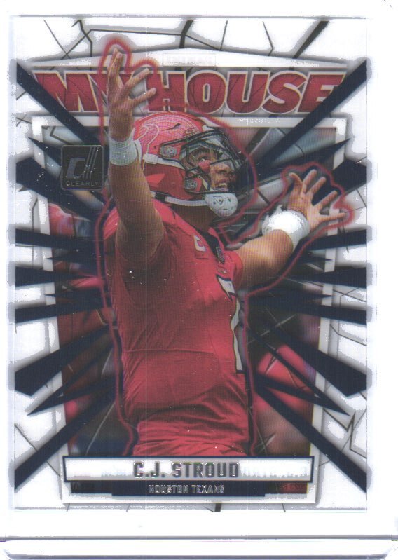 C.J. Stroud 2023 Clearly Donruss My House #12