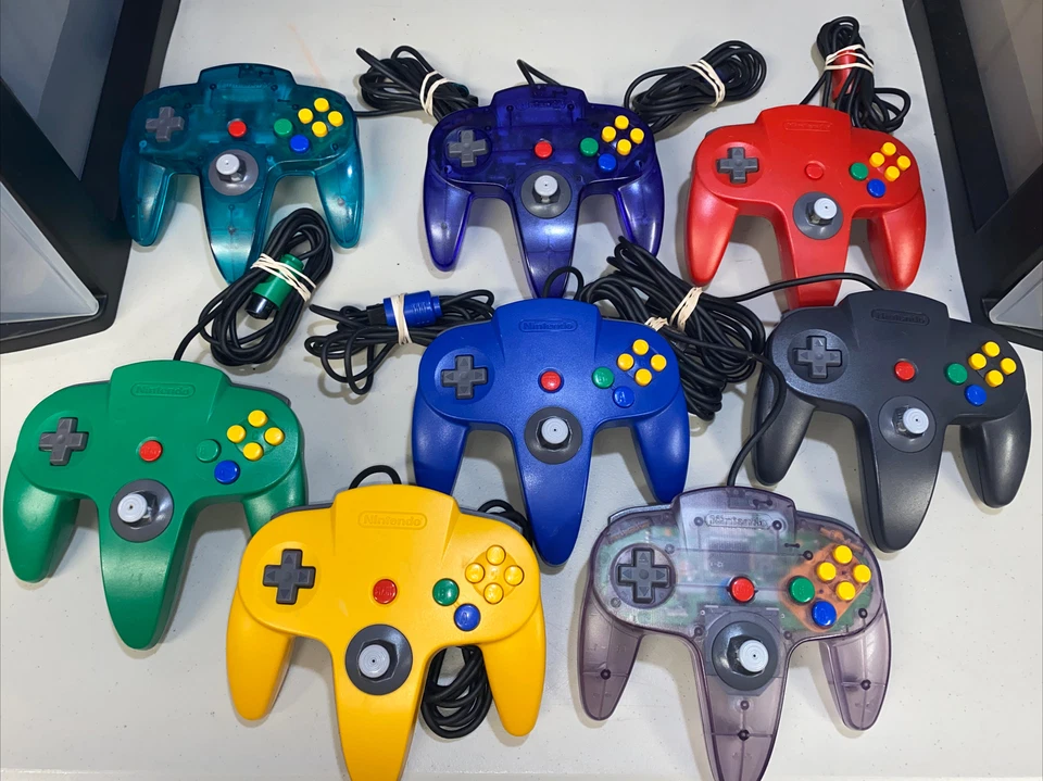 Official Nintendo 64 Authentic Controller N64 Oem Remote Original NUS-005 - Image 3 of 4