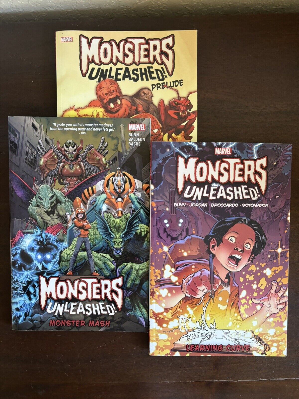 Monster Unleashed VOL 1 2 TPB LOT VF/NM PAPERBACK COMPLETE COLLECTION PRELUDE