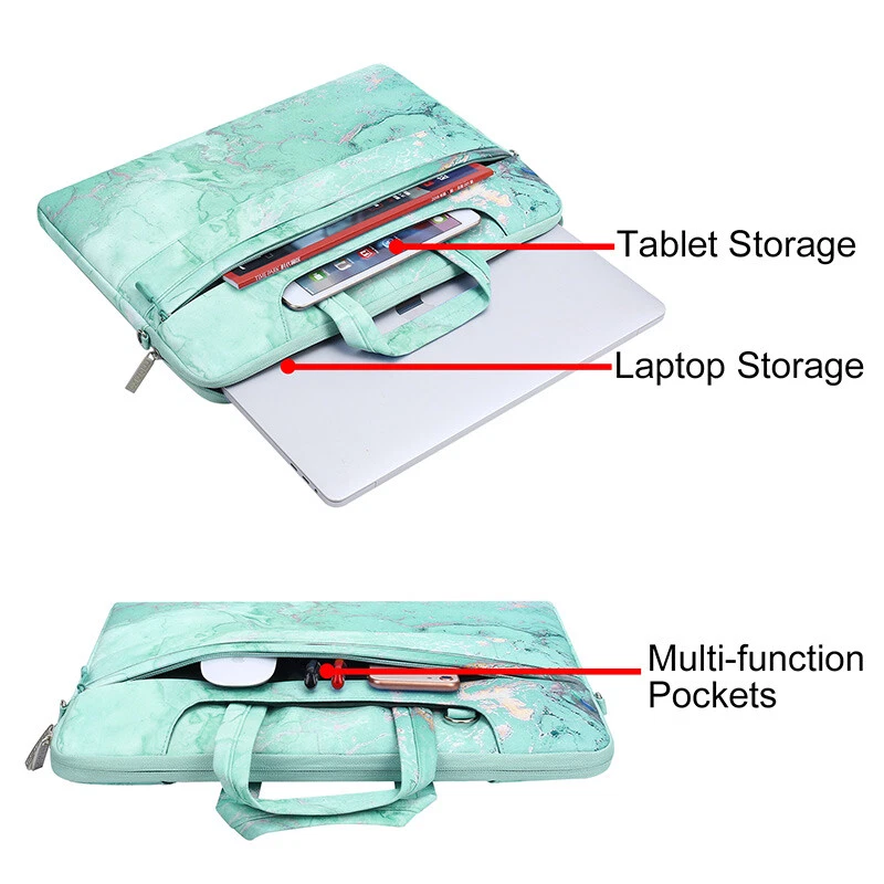 Bolso de hombro para computadora portátil para MacBook Air Pro 13 estuche 13,3 pulgadas Lenovo HP hombres mujeres Foto 2 de 4