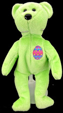 2007 ty Classic Beanie Baby Collectible Stuffed Animal Plush Easter Bear Eggs