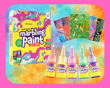Dan Darci Marbling Paint Art Kit for Kids Arts and Crafts for Girls Boys