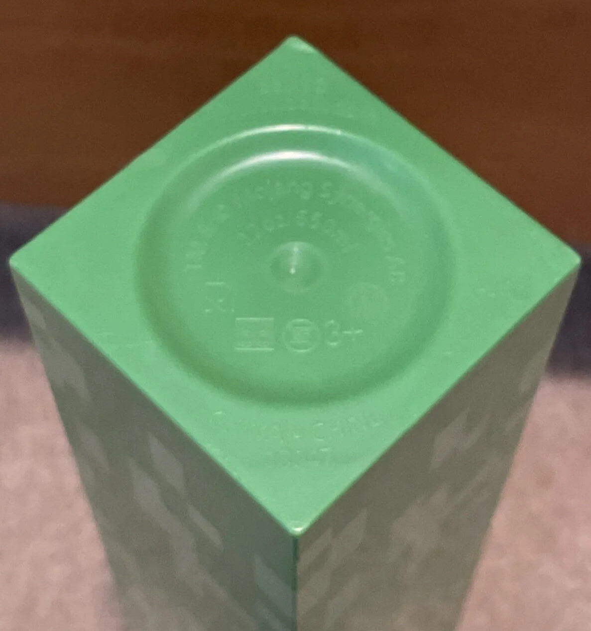 Zak! Designs Minecraft Creeper Square Shaped Water Bottle