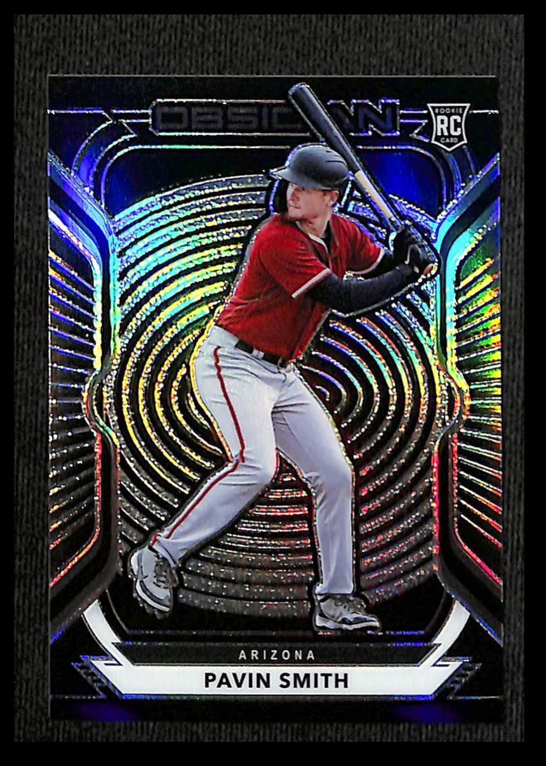 2021 Panini Chronicles Obsidian Pavin Smith Rookie Arizona