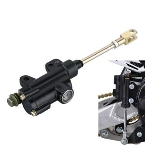 Hydraulic Master Motorcycle Dirt Pit Quad Bike Sportbike ATV Rear Foot Brake Master Cylinder Pump Hydraulic Master Motorcycle Dirt Pit Quad Bike Sportbike ATV Rear Foot Brake Master Cylinder Pump