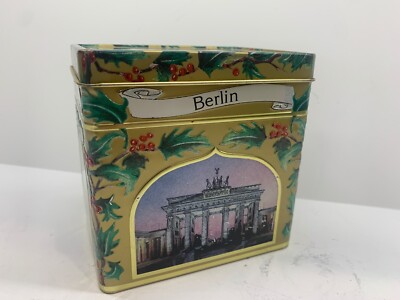 Vintage Berlin Heidelberg German Lambertz Aachen Cookie Windup Musical