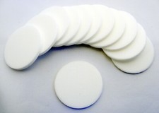 12 Guitar Pick SLUG Inserts White - 100 Made In USA