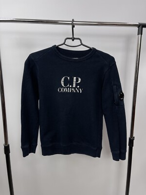 Company Sweatshirt Size 10 years Blue Big Logo