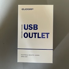 Usb Charger Wall Outlet Usb Receptacle With Type A Type C Usb Ports 15 Amp.New