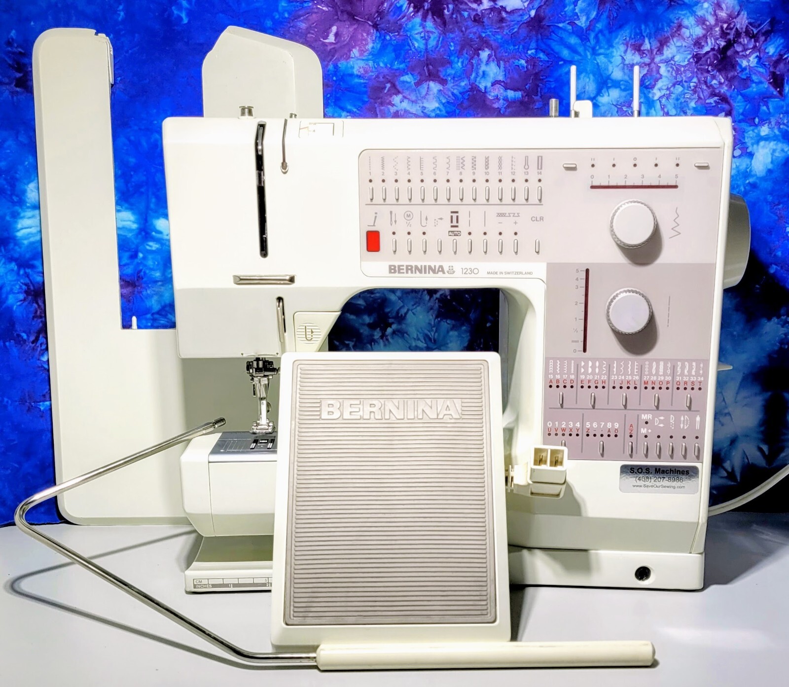 ProSvc'd 1230 Bernina Sewing Machine w/Prem. LED Pkg. Walking Foot + 2Yr. Warr. eBay