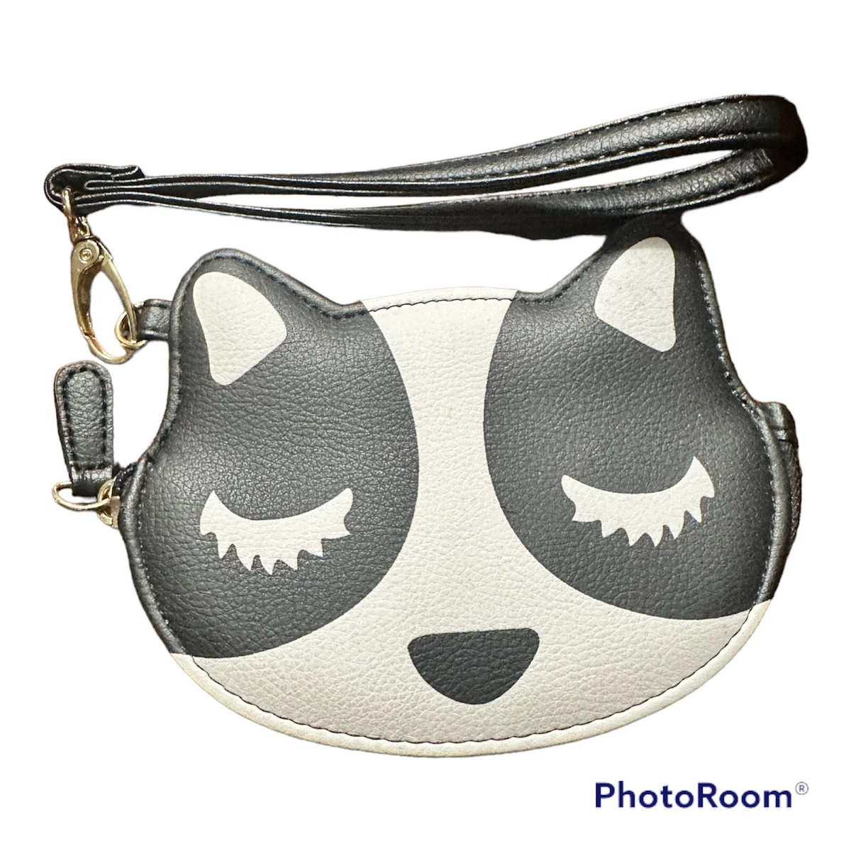 Betsey Johnson Cat Change Purse Wristlet eBay